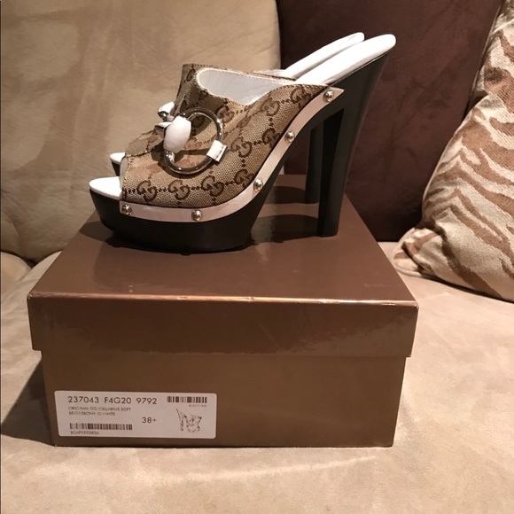 Gucci Shoes - Vintage Gucci Mule/Clog Heels 100% Authentic